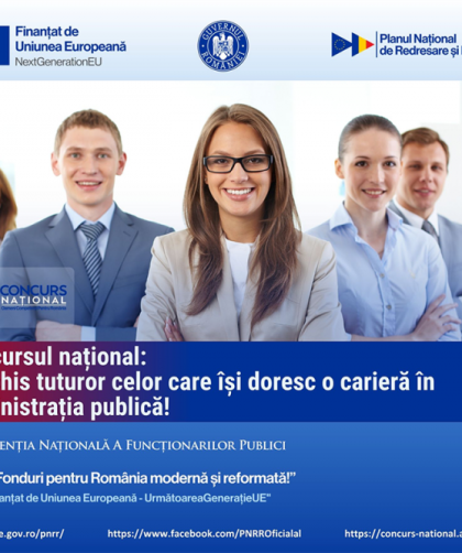 Concursul Național pentru ocuparea funcțiilor publice