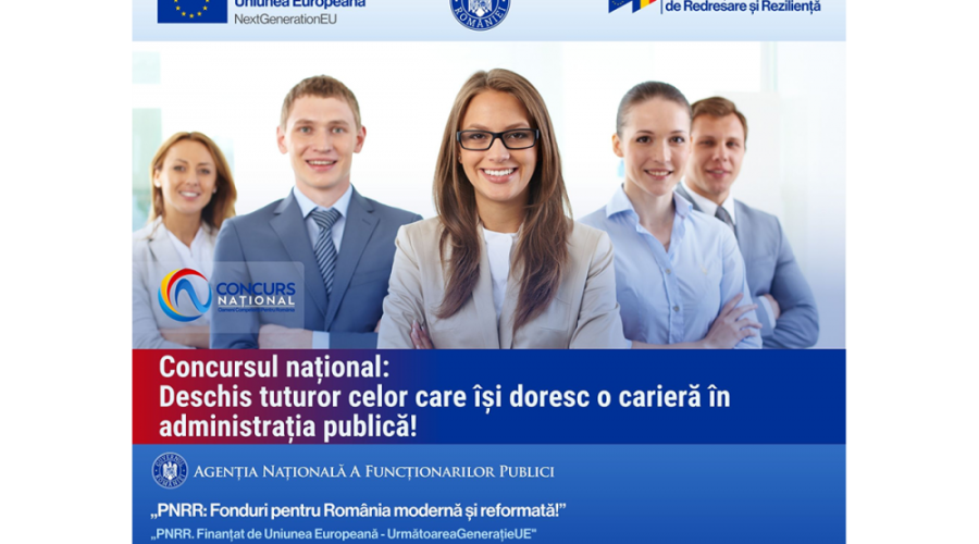 Concursul Național pentru ocuparea funcțiilor publice